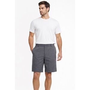 Nike Men's Gray Golf Shorts Flat Front‎ Lightweight Casual Performance 36